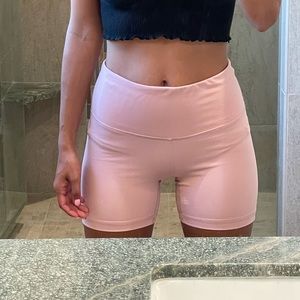 Pink biker short